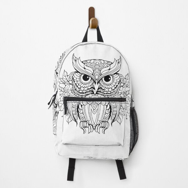 Item preview, Owl #7 Coloring Page Pattern designed and sold by DavidColoring.