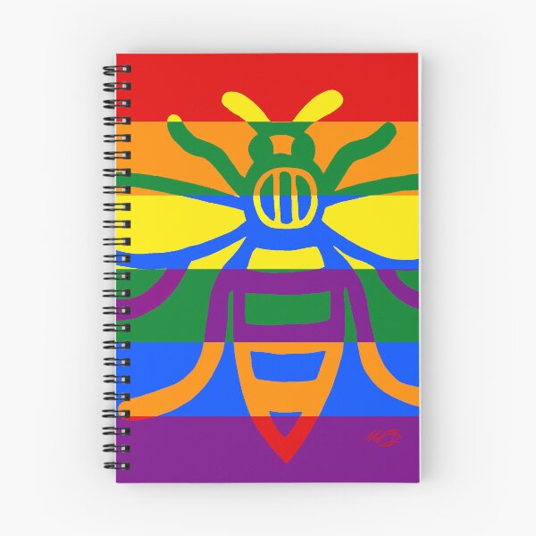 Item preview, Manchester Worker Bee Multicoloured LGBT 2020 designed and sold by MarkEdz.