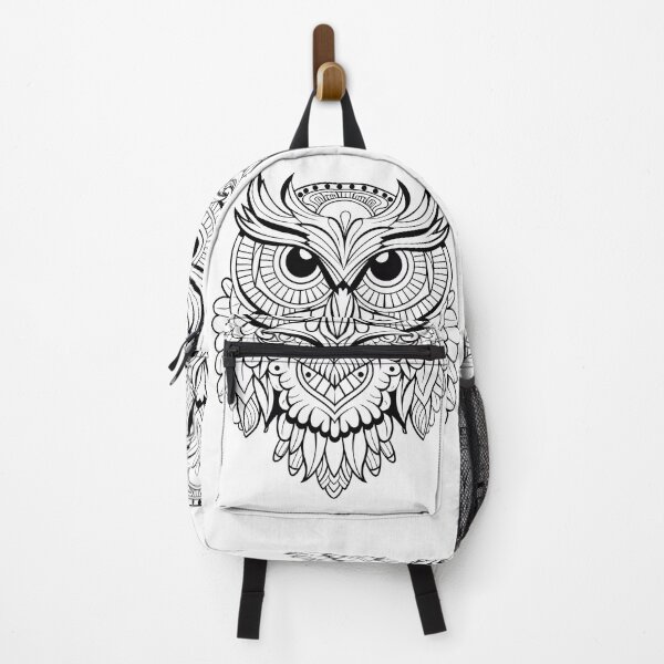 Item preview, Owl #8 Coloring Page Pattern designed and sold by DavidColoring.
