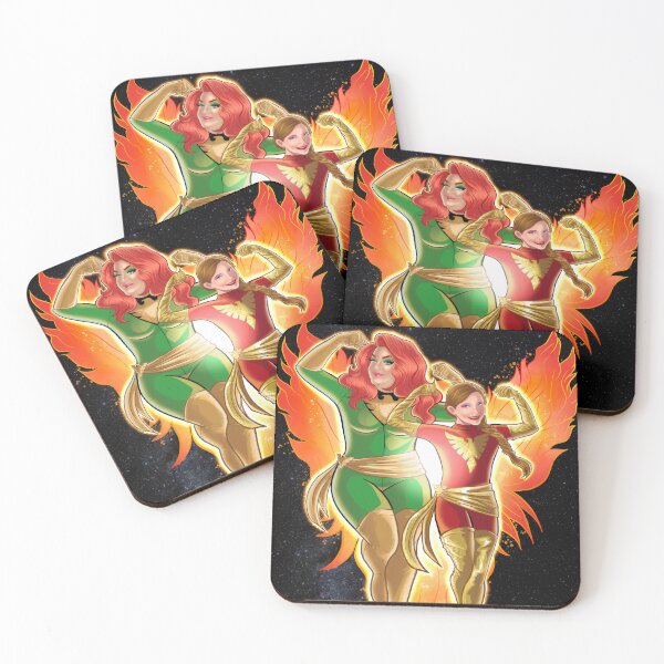 Item preview, Aunty Firebird & Niece designed and sold by DMandaMartini.