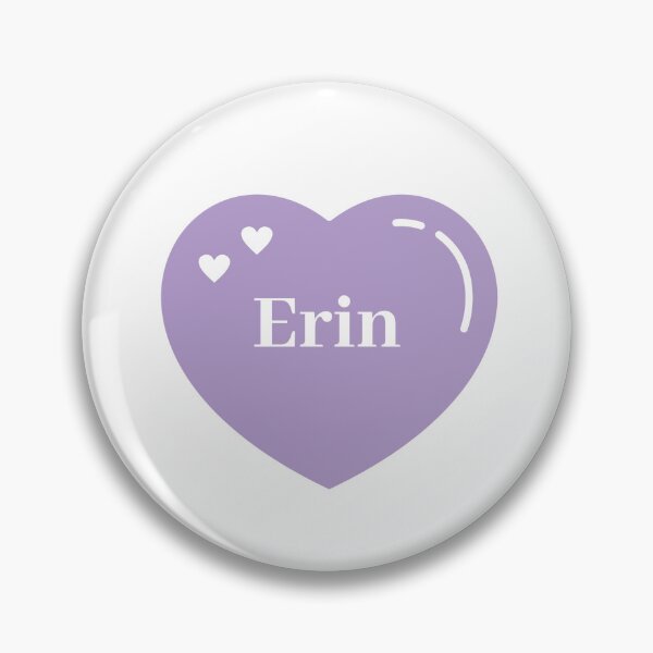 Item preview, Erin Name Girl Purple designed and sold by Monika Howarth.