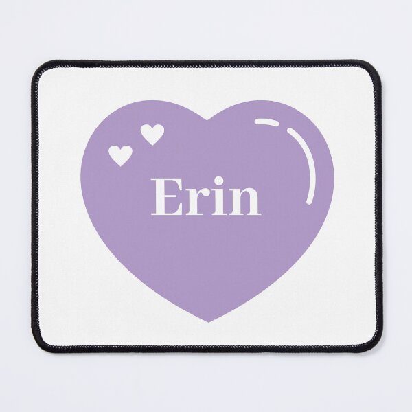 Item preview, Erin Name Girl Purple designed and sold by Monika Howarth.