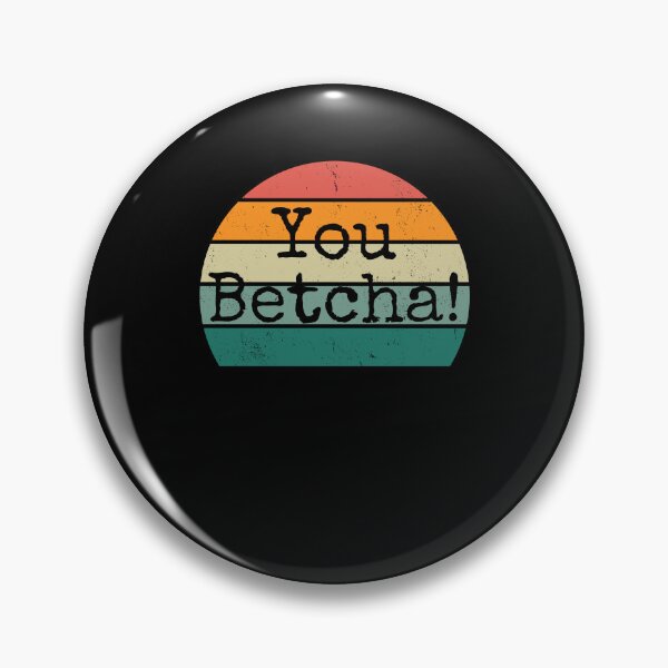 Item preview, You Betcha Funny Minnesota saying Midwestern retro sunset designed and sold by snowry.