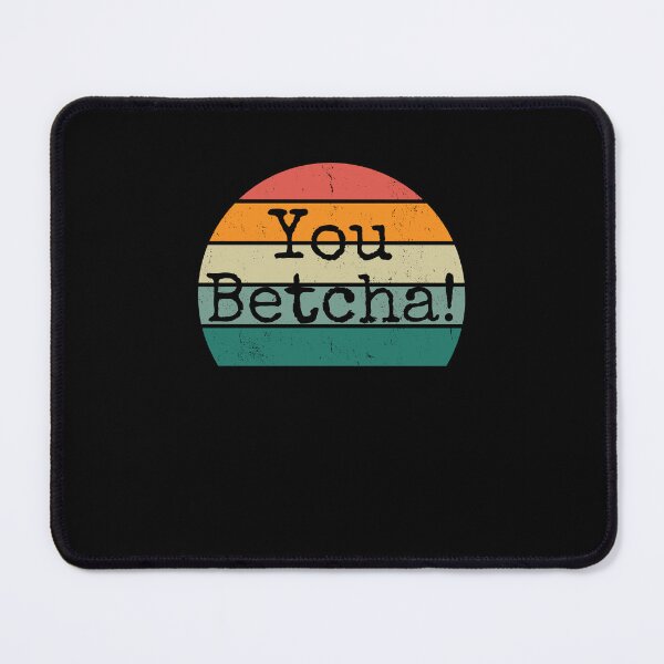 Item preview, You Betcha Funny Minnesota saying Midwestern retro sunset designed and sold by snowry.