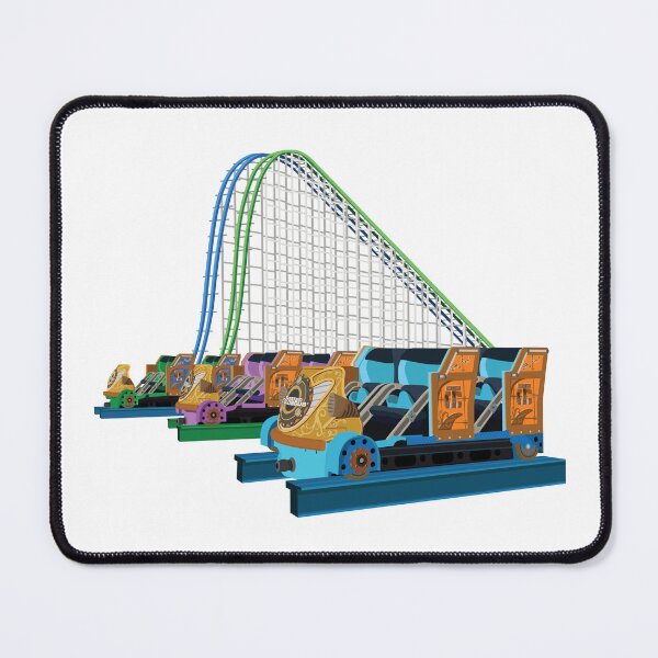 Item preview, Twisted Colossus Six Flags Magic Mountain Train Design designed and sold by CoasterMerch.