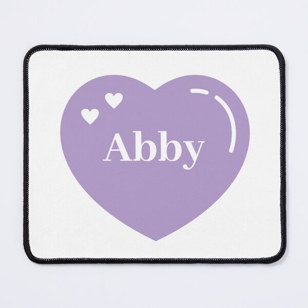 Item preview, Abby Name Girl Purple designed and sold by Monika Howarth.