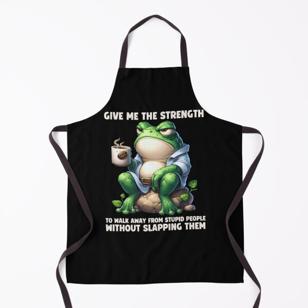 Item preview, Frog Drinking Coffee, Funny Frog Meme For Coffee Lover designed and sold by GroovyFusion.