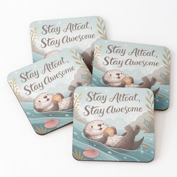 Item preview, Stay altoat and stay awesome  designed and sold by WILDWEAR COLLECTION.