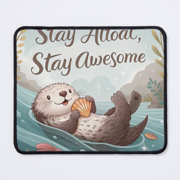 Item preview, Stay altoat and stay awesome designed and sold by WILDWEAR COLLECTION.