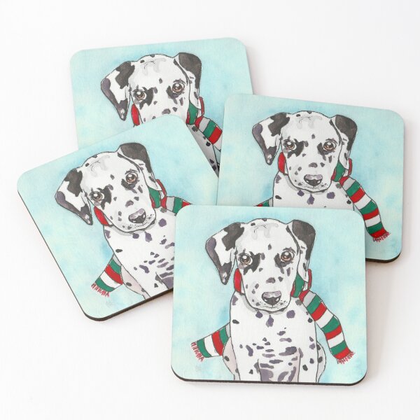 Item preview, Merry Christmas Dalmatian designed and sold by inKseparable.