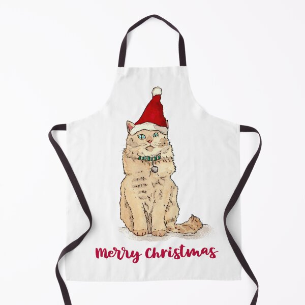 Item preview, Merry Christmas Cat designed and sold by inKseparable.