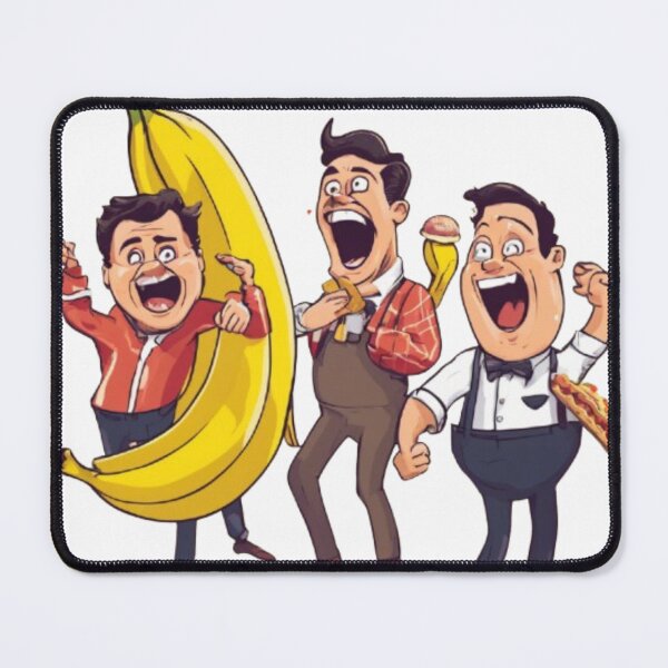 Item preview, Three Comedic Characters in Exaggerated, Hilarious Poses" designed and sold by Filmcharlie-Shop.