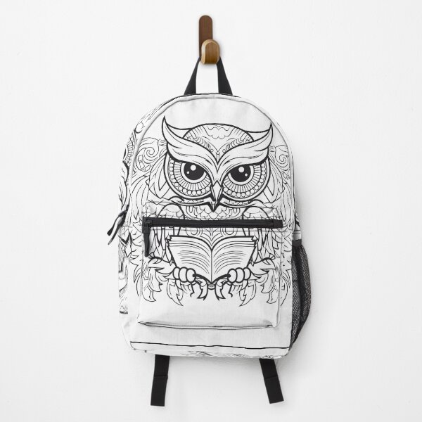 Item preview, Owl #16 Coloring Page Pattern designed and sold by DavidColoring.