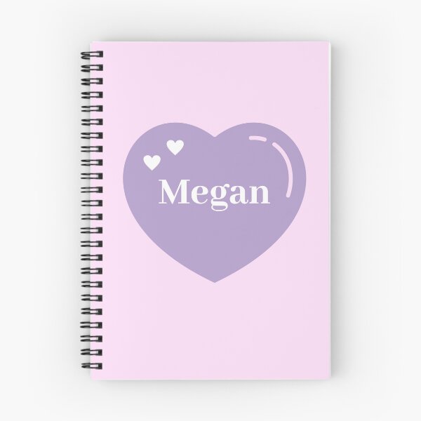 Item preview, Megan Name Girl Purple designed and sold by Monika Howarth.