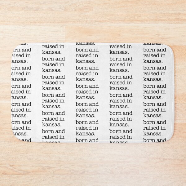 Item preview, born and raised in kansas. designed and sold by shufflik.