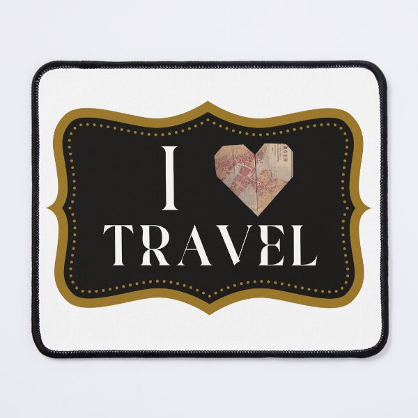 Item preview, Wanderlust Inspiration: I Love Travel designed and sold by Fikuall.
