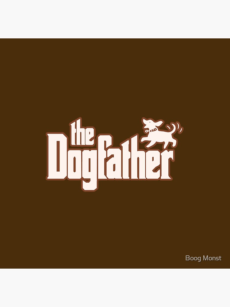 Thumbnail 3 of 3, Pin, The DOGfather designed and sold by Boogiemonst.