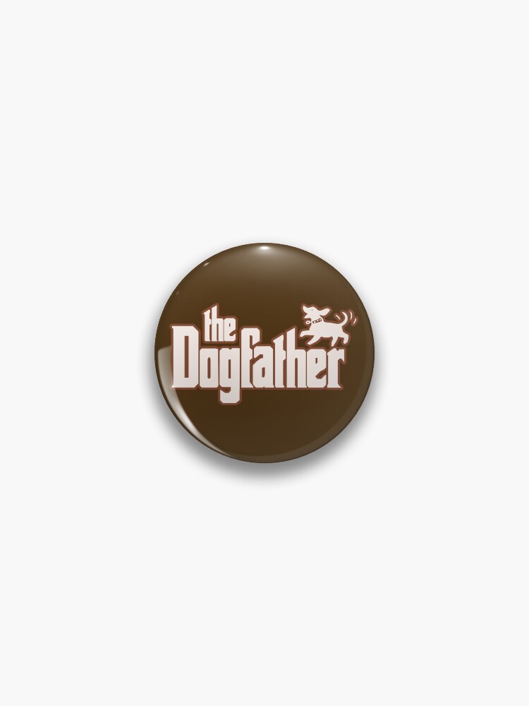 Thumbnail 1 of 3, Pin, The DOGfather designed and sold by Boogiemonst.