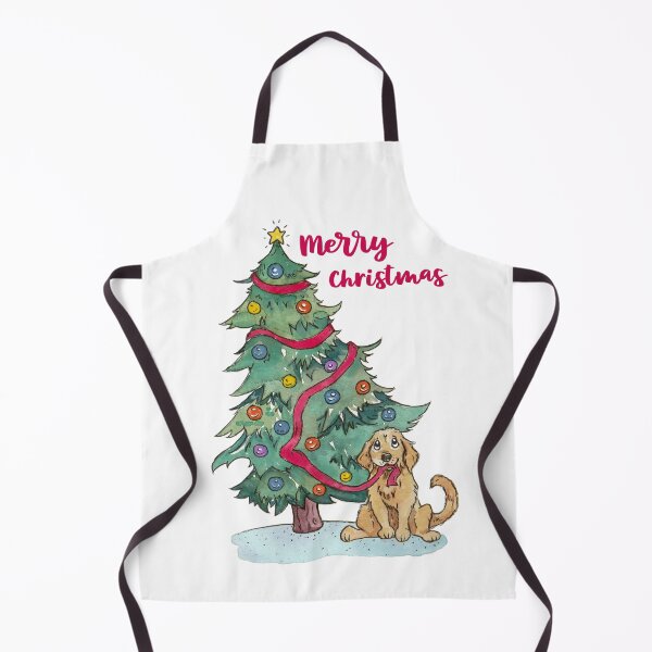 Item preview, Merry Christmas Tree Dog designed and sold by inKseparable.
