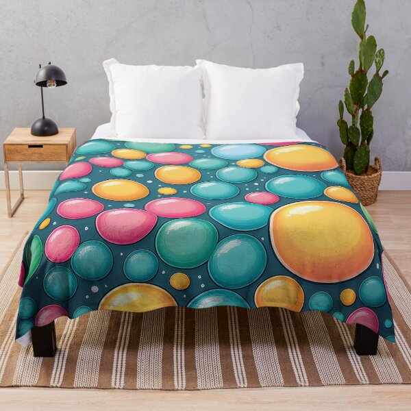 Item preview, Colorful Bubbles pattern design. designed and sold by HEMRO.