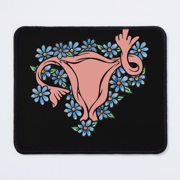 Item preview, Middle Finger Uterus Pro-choice Feminist designed and sold by FrictionMaxxing.