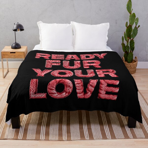 Item preview, Ready fur your love funny Valentine's Day design designed and sold by PetsArt.