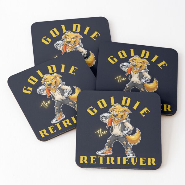 Item preview, Goldie, The Retriever – Adorable & Loyal Companion designed and sold by PING 999 STUDIO.