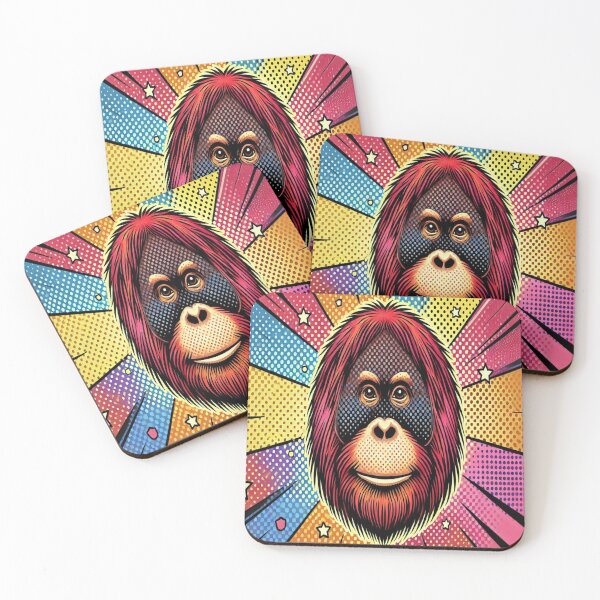 Item preview, Orangutan Pop Art designed and sold by JuliaCulp.