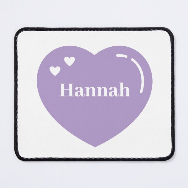 Item preview, Hannah Name Girl Purple designed and sold by Monika Howarth.