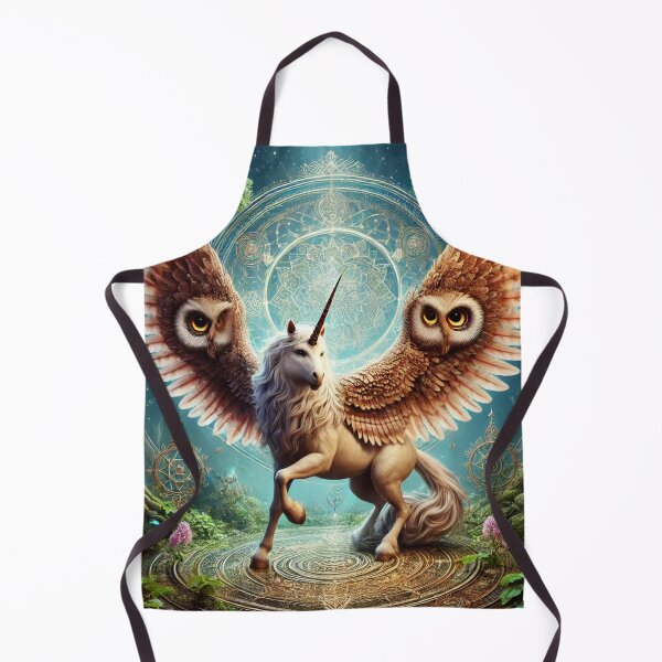 Item preview, Majestic Owlicorn of the Enchanted Forest designed and sold by Fantasy Horseys.