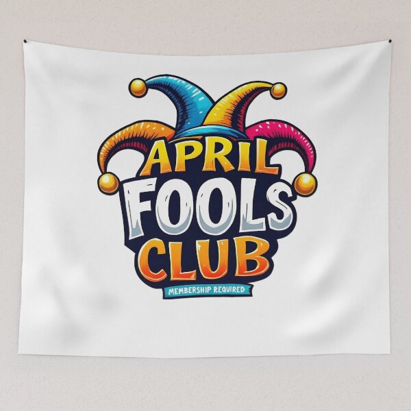 Item preview, April Fools Club – Funny Jester Design for Pranksters designed and sold by LaLi-Designs.