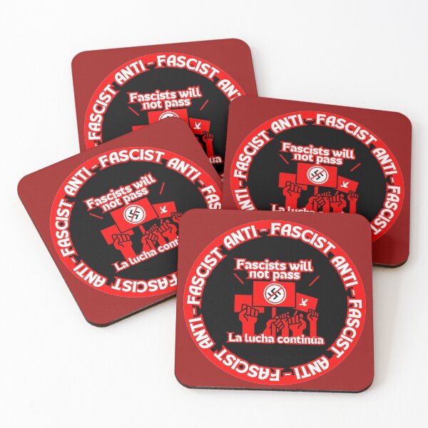 Item preview, Fascists will not pass / La lucha continúa / Anti - Fascist designed and sold by ArtDesign_.