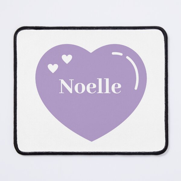 Item preview, Noelle Name Girl Purple designed and sold by Monika Howarth.