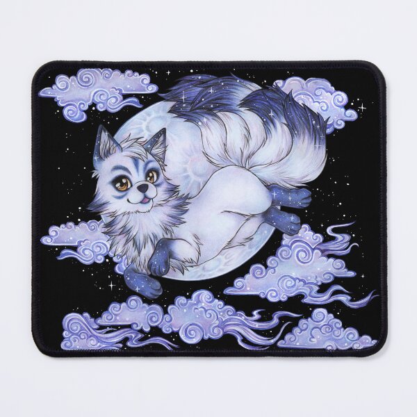 Item preview, Moon Kitsune Fox Fox Spirit Inari Japan Mythology designed and sold by ZadzeneaArt.
