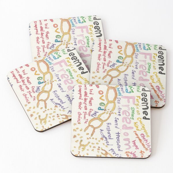 Item preview, Redeemed: The Chains are broken word art designed and sold by Loxihelm1.
