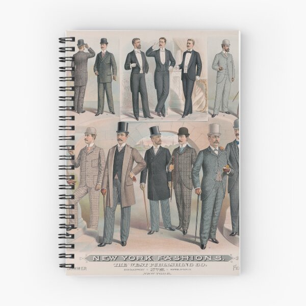 Item preview, New York Menswear – Victorian Fashion Trends designed and sold by InnerCitadel.