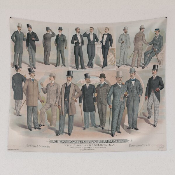 Item preview, New York Menswear – Victorian Fashion Trends designed and sold by InnerCitadel.