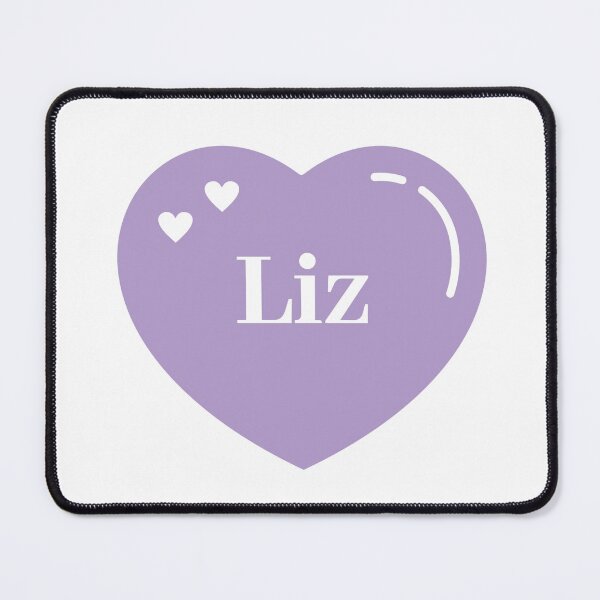 Item preview, Liz Name Girl Purple designed and sold by Monika Howarth.