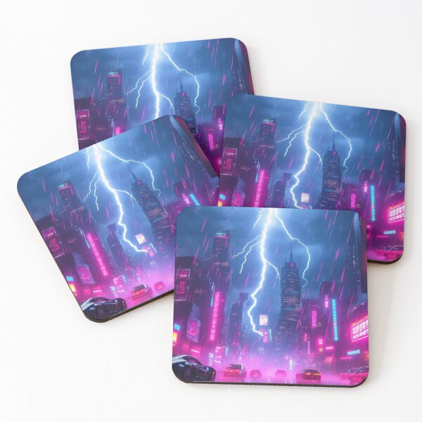 Item preview, Neon Tempest: A Cyberpunk Vision designed and sold by eXtraHumans.