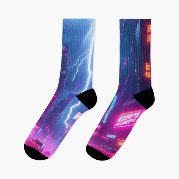Item preview, Neon Tempest: A Cyberpunk Vision designed and sold by eXtraHumans.