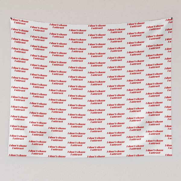 Item preview, I don't chase, I attract - Manifestation designed and sold by Sinele.