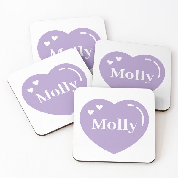 Item preview, Molly Name Girl Purple designed and sold by Monika Howarth.