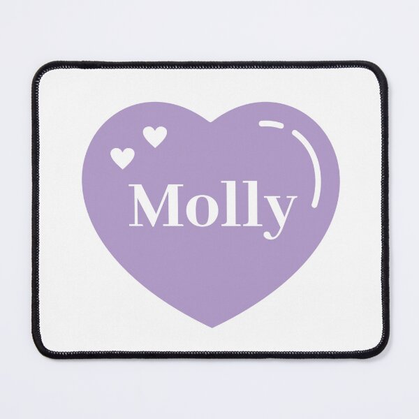Item preview, Molly Name Girl Purple designed and sold by Monika Howarth.