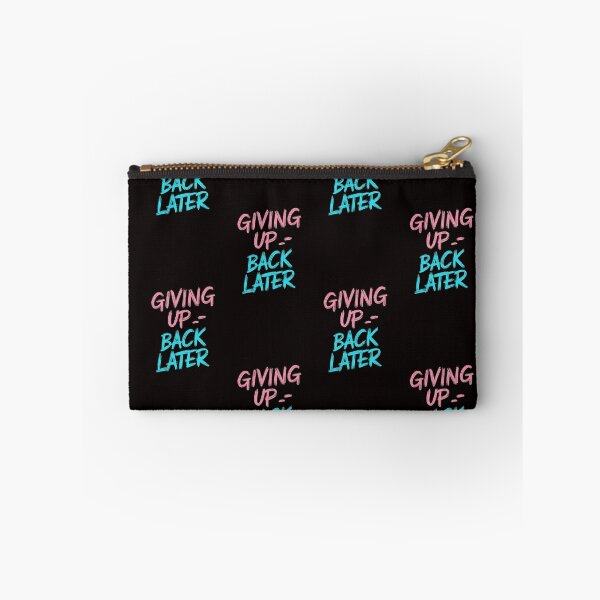 Item preview, Giving Up : Back Later designed and sold by khufra1.