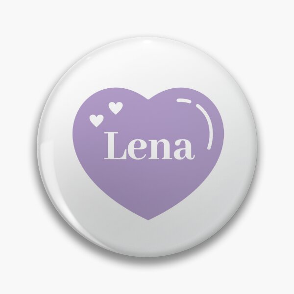 Item preview, Lena Name Girl Purple designed and sold by Monika Howarth.