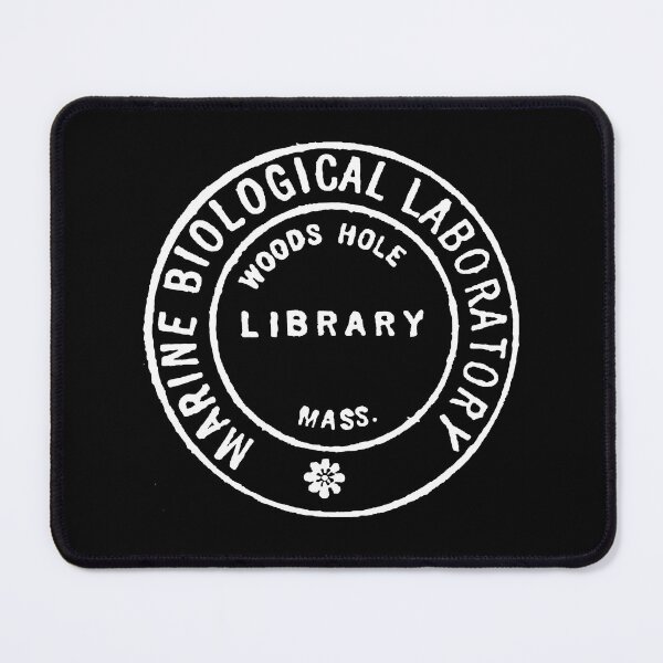 Item preview, Antique Woods Hole Oceanographic Institution, Marine Biology Library Book Stamp designed and sold by Pixelchicken.