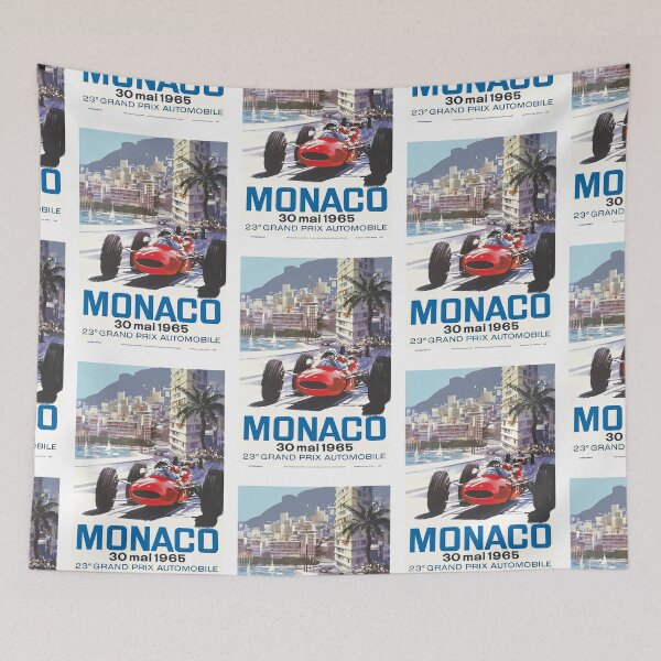 Item preview, Monaco Grand Prix Racing Poster designed and sold by TeeARTHY.