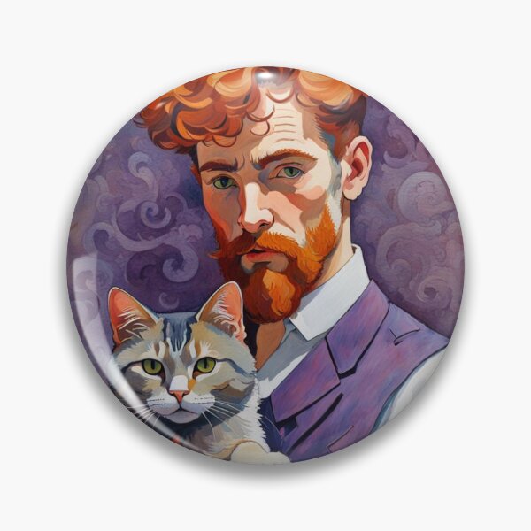 Item preview, The Artist and His Cat designed and sold by ZalinkaE.
