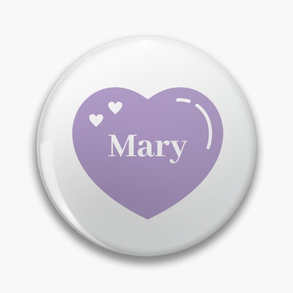 Item preview, Mary Name Girl Purple designed and sold by Artbymonika.