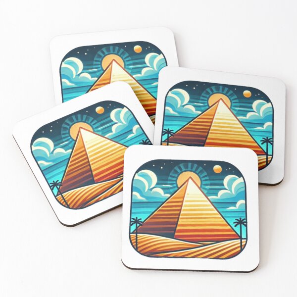 Item preview, Great Pyramid of Giza Egypt Seven Wonders of the World designed and sold by SamiraArts.